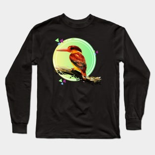 Rainforest Birds Series_05 Long Sleeve T-Shirt